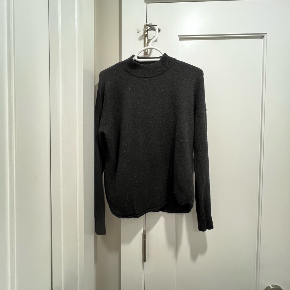 Madewell black sweater in size S